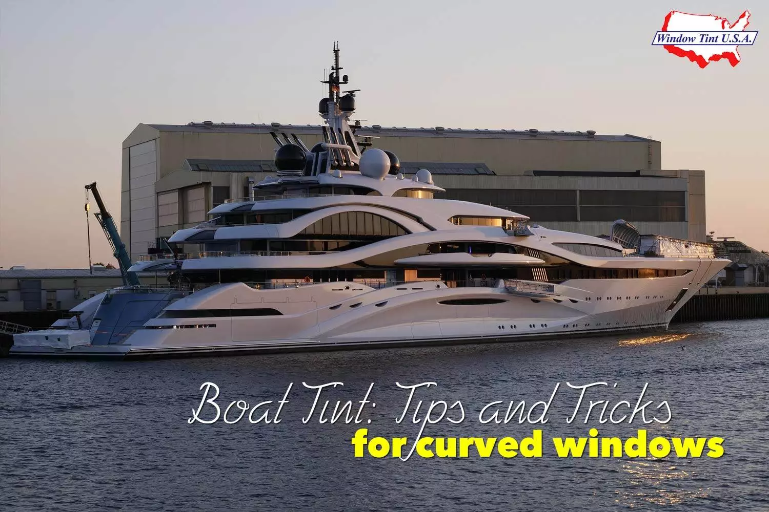 Boat window tint
