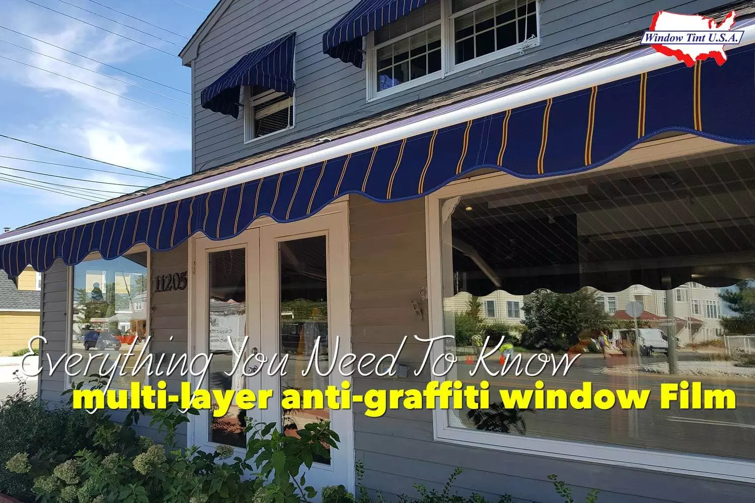 Anti-Graffiti Window Film