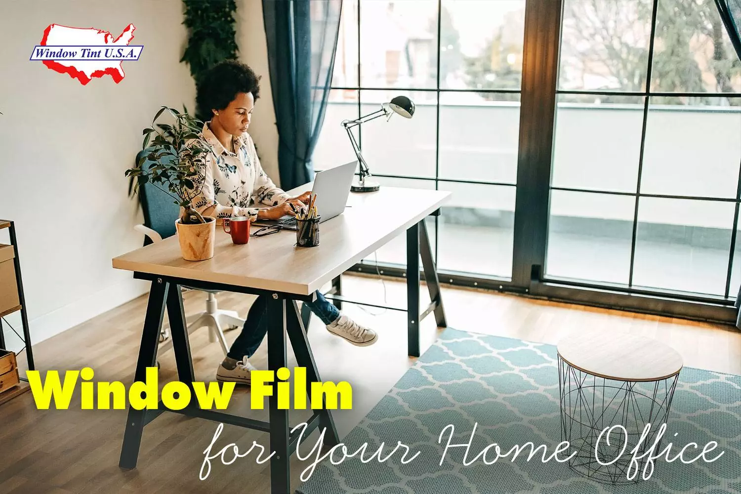 Home office window film